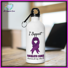 Load image into Gallery viewer, Pancreatic Cancer Support Steel Bottle