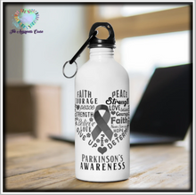 Load image into Gallery viewer, Parkinson's Awareness Steel Bottle