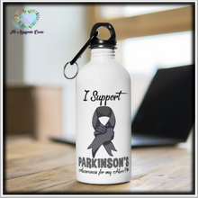 Load image into Gallery viewer, Parkinson's Support Steel Bottle
