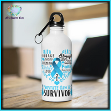 Load image into Gallery viewer, Prostate Cancer Survivor Steel Bottle