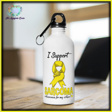 Load image into Gallery viewer, Sarcoma Support Steel Bottle