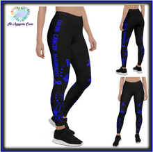 Load image into Gallery viewer, Colon Cancer Awareness Legging