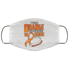 Load image into Gallery viewer, Leukemia Warrior Face Mask