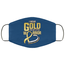 Load image into Gallery viewer, Childhood Cancer Warrior Face Mask