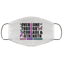 Load image into Gallery viewer, Cure Thyroid Cancer Face Mask