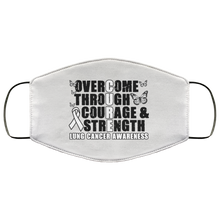 Load image into Gallery viewer, Cure Lung Cancer Face Mask