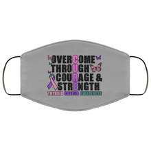 Load image into Gallery viewer, Cure Thyroid Cancer Face Mask