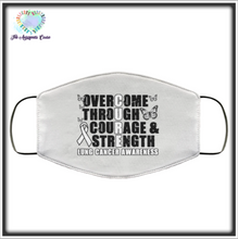 Load image into Gallery viewer, Cure Lung Cancer Face Mask