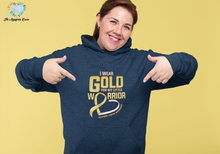 Load image into Gallery viewer, Childhood Cancer Warrior Hoodie
