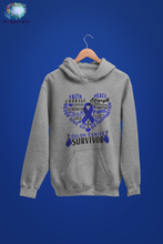 Load image into Gallery viewer, Colon Cancer Survivor Hoodie