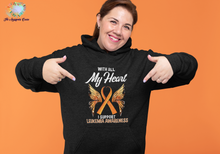 Load image into Gallery viewer, Leukemia My Heart Hoodie