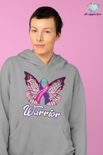 Load image into Gallery viewer, Thyroid Cancer Warrior Hoodie