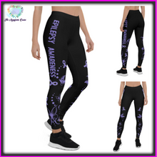 Load image into Gallery viewer, Epilepsy Awareness Legging