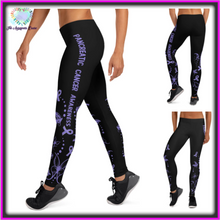 Load image into Gallery viewer, Pancreatic Cancer Awareness Legging