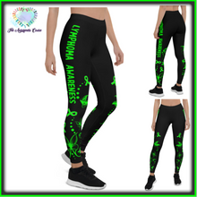 Load image into Gallery viewer, Lymphoma Awareness Legging