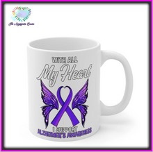 Load image into Gallery viewer, Alzheimer's My Heart Mug
