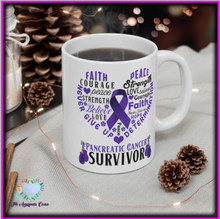 Load image into Gallery viewer, Pancreatic Cancer Survivor Mug