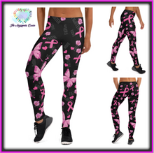 Load image into Gallery viewer, Breast Cancer Awareness Legging