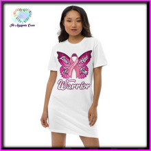 Load image into Gallery viewer, Breast Cancer Warrior Organic Dress