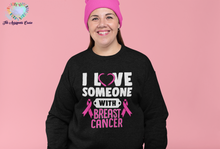Load image into Gallery viewer, Breast Cancer Love Sweater