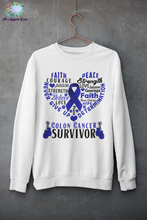 Load image into Gallery viewer, Colon Cancer Survivor Sweater