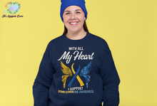 Load image into Gallery viewer, Down Syndrome My Heart Sweater