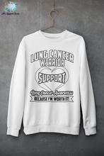 Load image into Gallery viewer, Lung Cancer Support Sweater