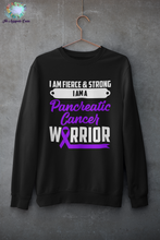 Load image into Gallery viewer, Pancreatic Cancer Warrior Sweater
