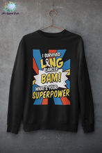 Load image into Gallery viewer, Survived Lung Cancer Sweater