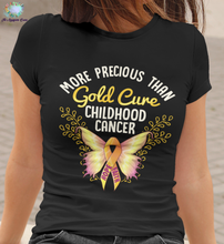 Load image into Gallery viewer, Cure Childhood Cancer T-shirt