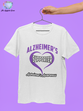 Load image into Gallery viewer, Alzheimer's Supporter T-shirt