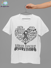 Load image into Gallery viewer, Brain Cancer Survivor T-shirt