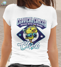 Load image into Gallery viewer, Cervical Cancer Chick T-shirt