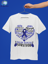 Load image into Gallery viewer, Colon Cancer Survivor T-shirt