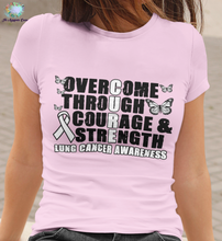 Load image into Gallery viewer, Cure Lung Cancer T-shirt