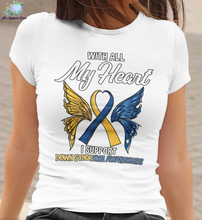 Load image into Gallery viewer, Down Syndrome My Heart T-shirt