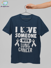 Load image into Gallery viewer, Lung Cancer Love T-shirt
