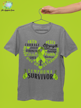 Load image into Gallery viewer, Lymphoma Survivor T-shirt