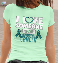 Load image into Gallery viewer, Ovarian Cancer Love T-shirt