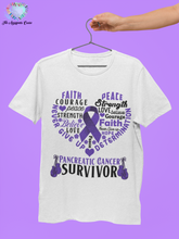 Load image into Gallery viewer, Pancreatic Cancer Survivor T-shirt
