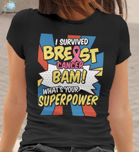 Load image into Gallery viewer, Survived Breast Cancer Tee