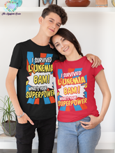 Load image into Gallery viewer, Survived Leukemia T-shirt