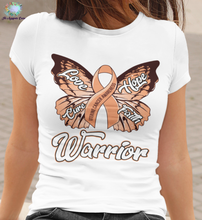 Load image into Gallery viewer, Uterine Cancer Warrior T-shirt