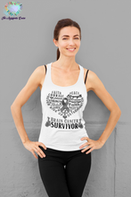 Load image into Gallery viewer, Brain Cancer Survivor Tank Top