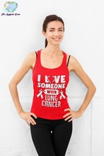 Load image into Gallery viewer, Lung Cancer Love Tank Top