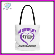 Load image into Gallery viewer, Alzheimer's Supporter Tote Bag