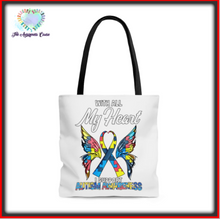 Load image into Gallery viewer, Autism My Heart Tote Bag