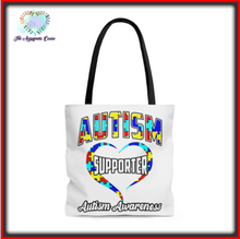 Load image into Gallery viewer, Autism Supporter Tote Bag