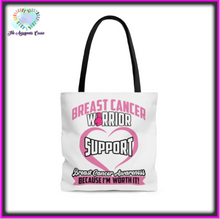 Load image into Gallery viewer, Breast Cancer Support Tote Bag