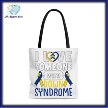 Load image into Gallery viewer, Down Syndrome Love Tote Bag